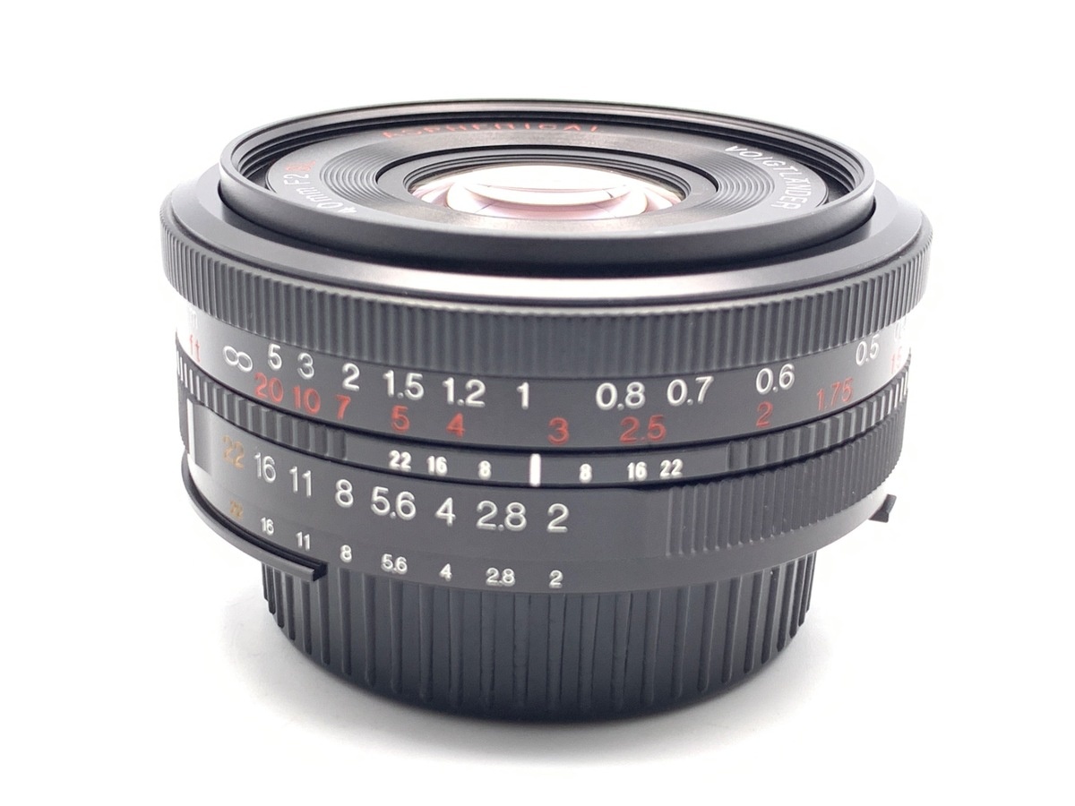 フォクトレンダー ULTRON 40mm F2 SLII Aspherical(Ai-S)