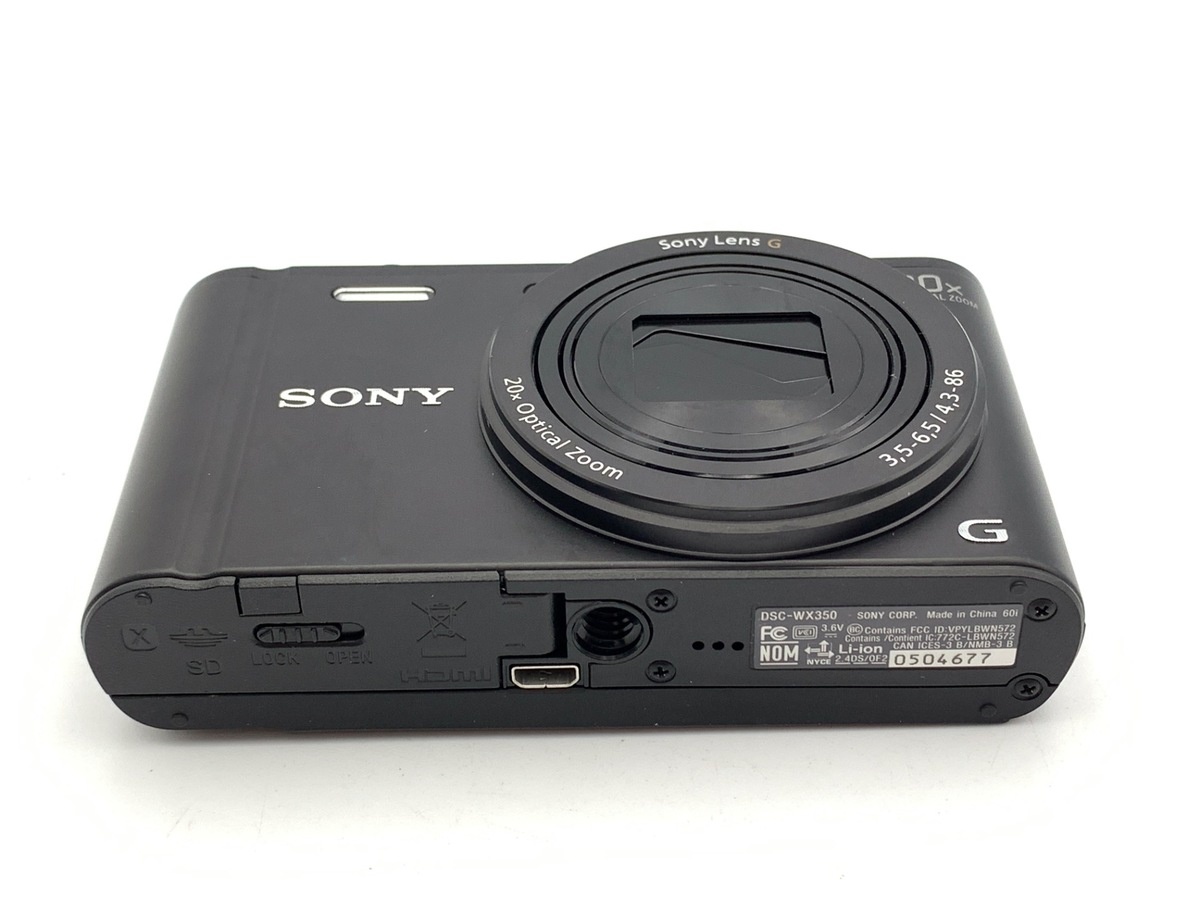 ソニー Cyber-shot DSC-WX350 B ブラック