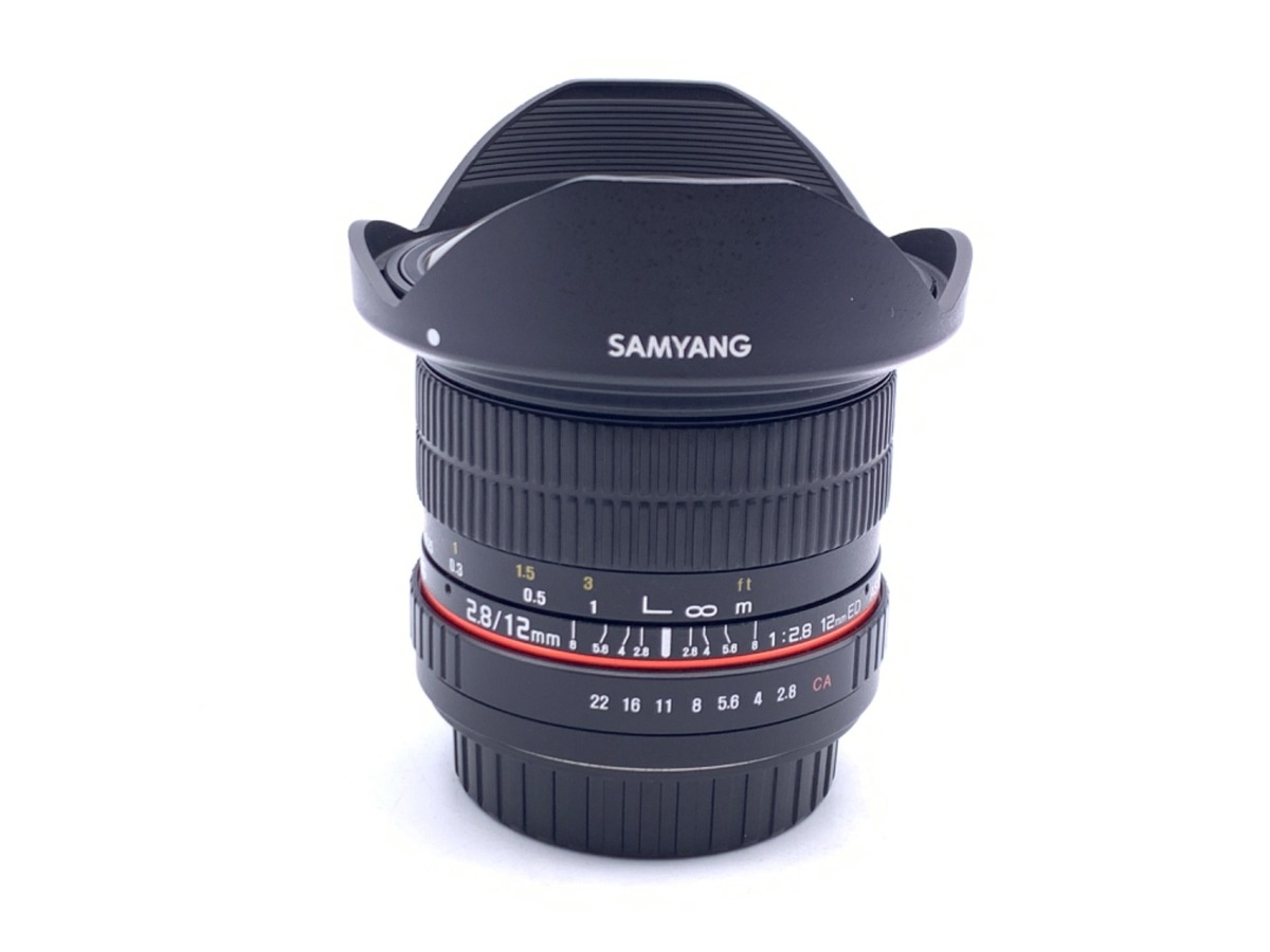 サムヤン 12mm F2.8 ED AS NCS FISH-EYE キヤノンEF