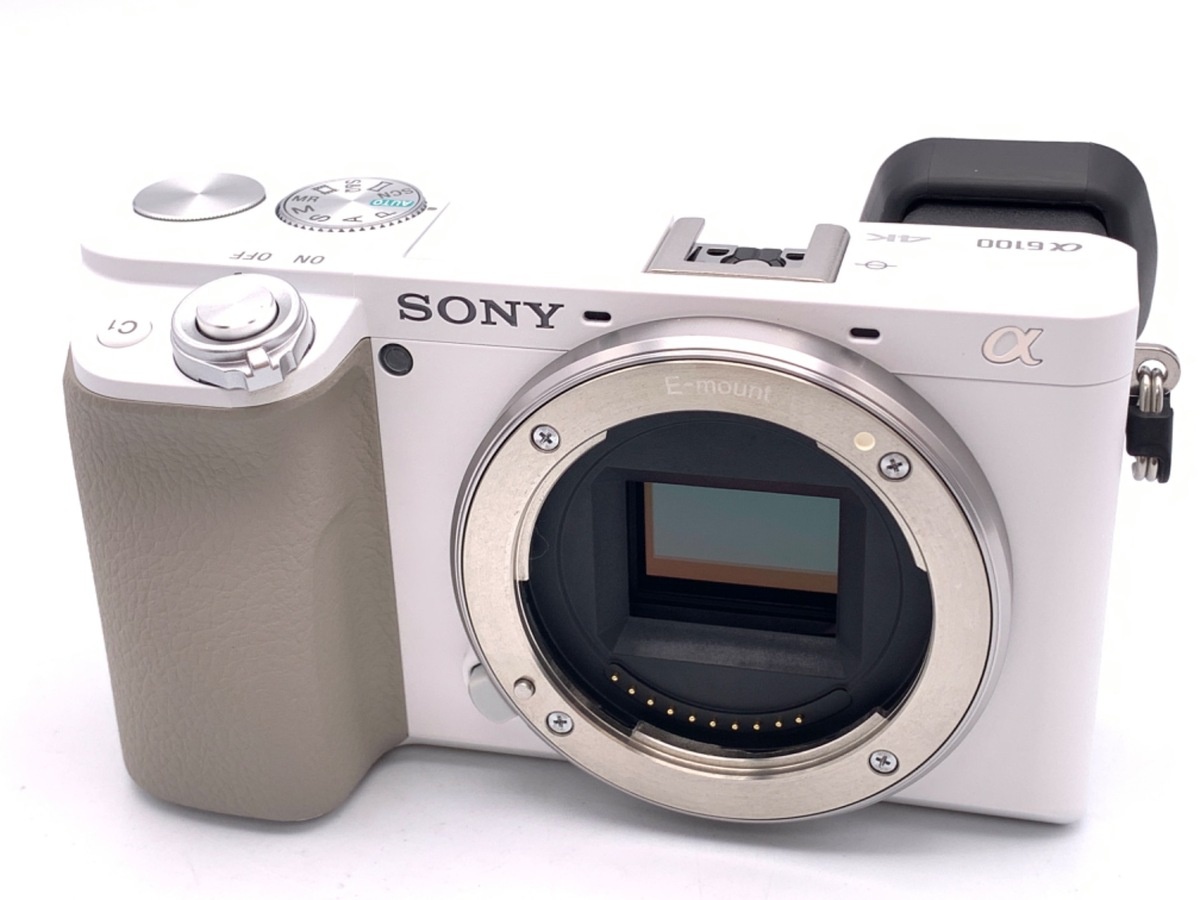 ソニー α6100 ボディ ホワイト [ILCE-6100 W]