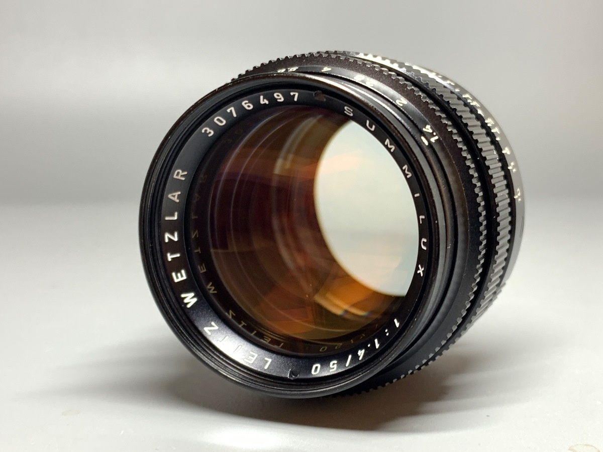 ライカ ズミルックスM 50mm F1.4 E43 ブラック