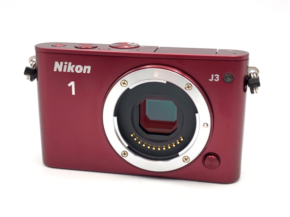 ニコン Nikon 1 J3 ボディ レッド