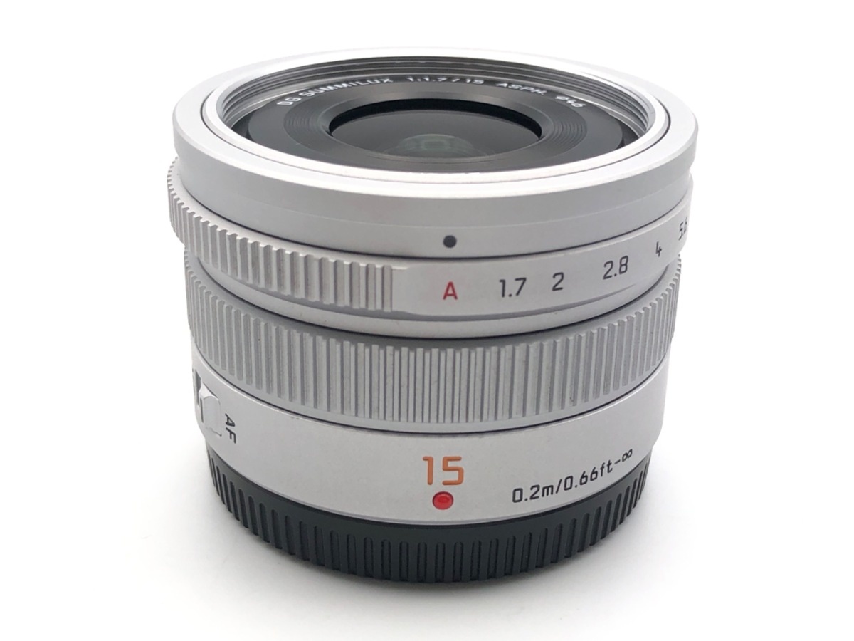 パナソニック LEICA DG SUMMILUX 15mm/F1.7 ASPH. [H-X015] シルバー