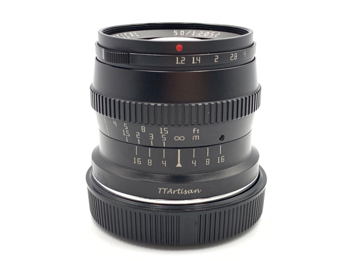 銘匠光学 TTArtisan 50mm f/1.2 C キヤノンRF用 ブラック