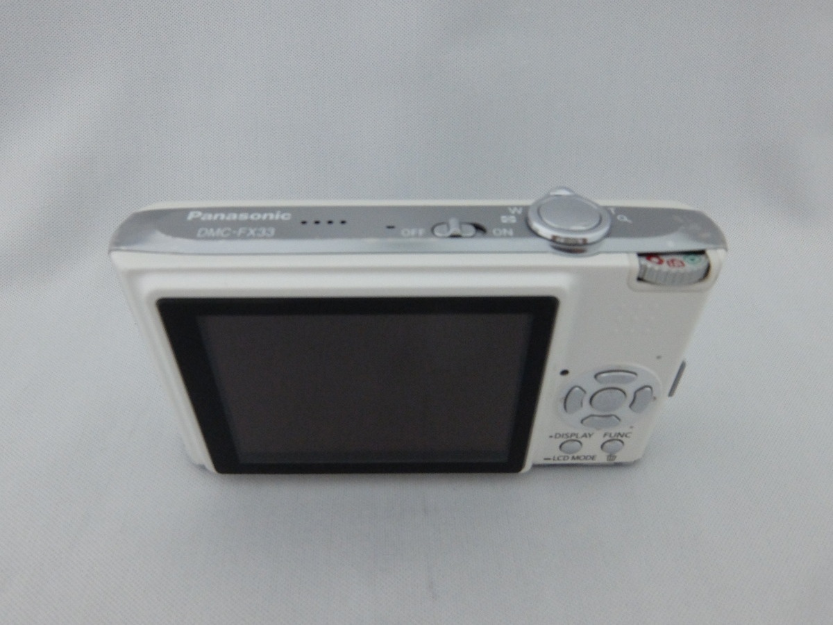 パナソニック LUMIX DMC-FX33-W ホワイト