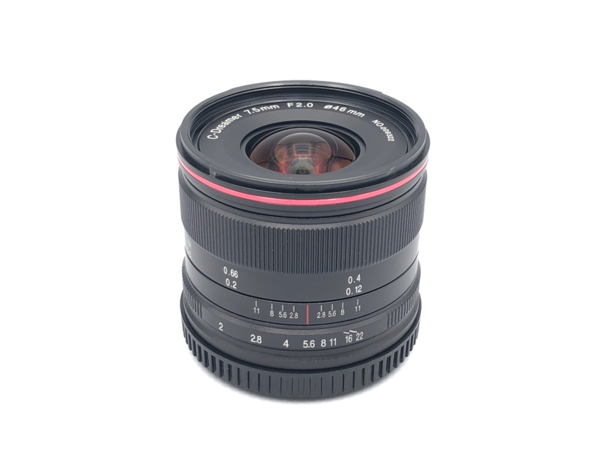 ラオワ LAOWA 7.5mm F2 MFT Llghtwelght ブラック
