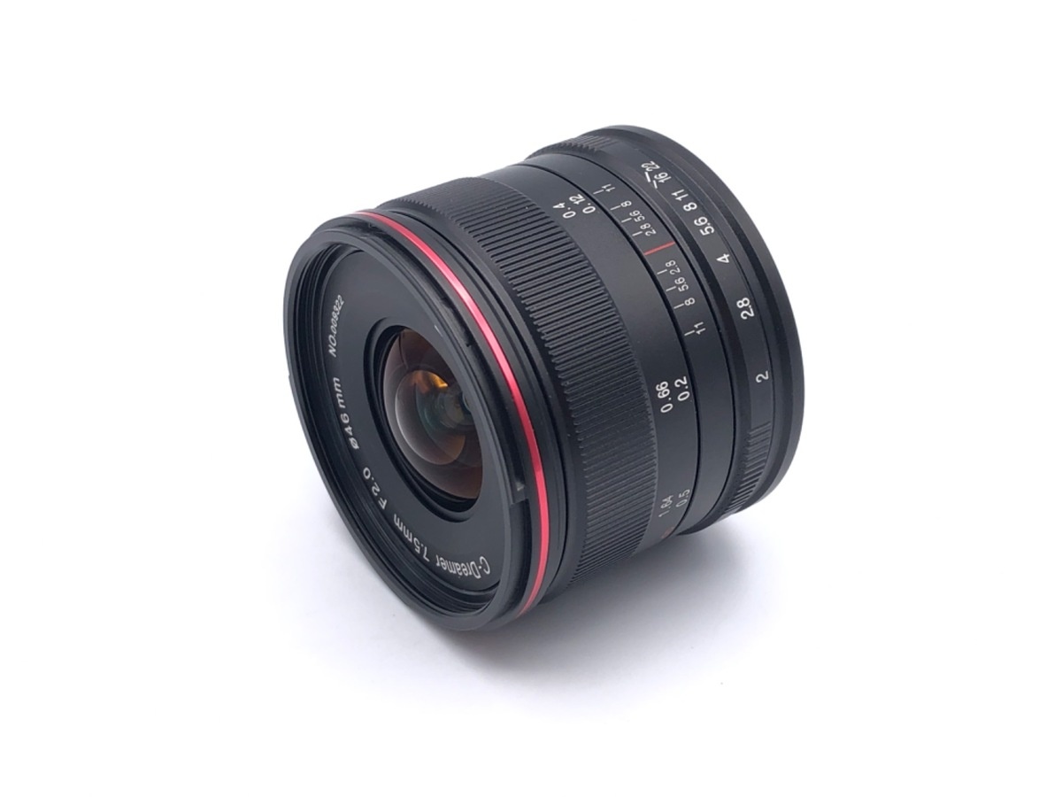 ラオワ LAOWA 7.5mm F2 MFT Llghtwelght ブラック