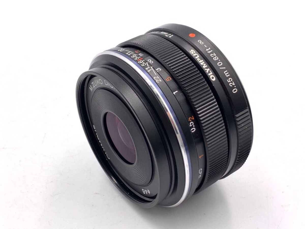 オリンパス M.ZUIKO DIGITAL 17mm F1.8 ブラック