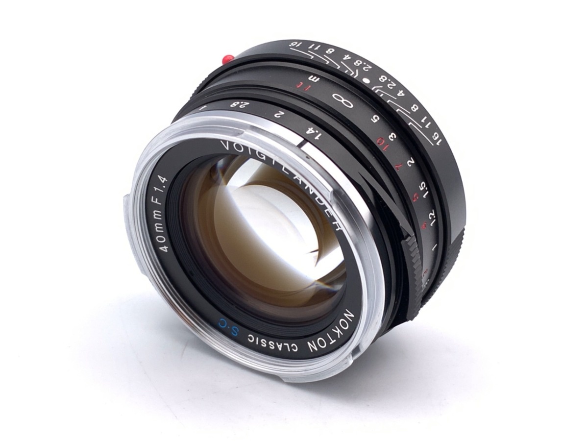 コシナ フォクトレンダー NOKTON Classic 40mm F1.4 S.C VM