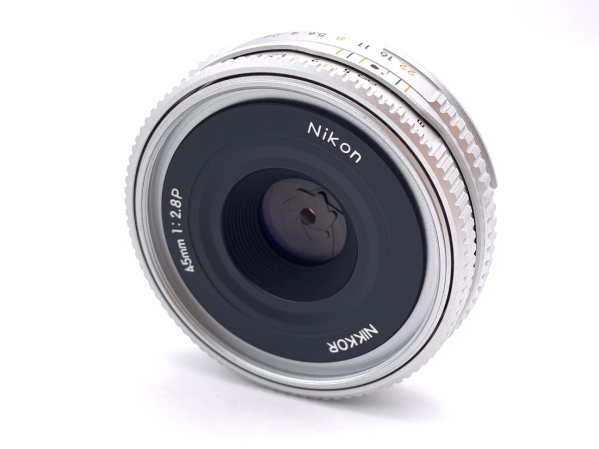 ニコン Ai-S 45/2.8 P シルバー