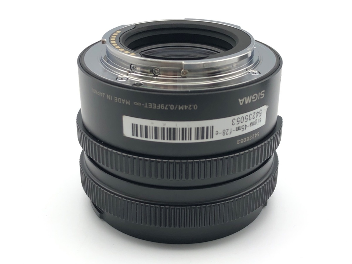 シグマ 45mm F2.8 DG DN Contemporary ソニーE用