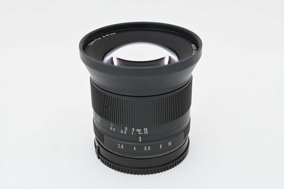 七工匠 7Artisans 12mm F2.8II ソニーE(APS-C)