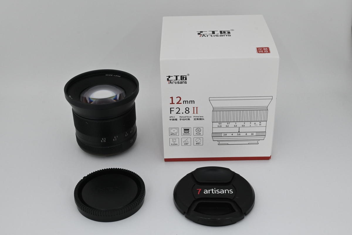 七工匠 7Artisans 12mm F2.8II ソニーE(APS-C)