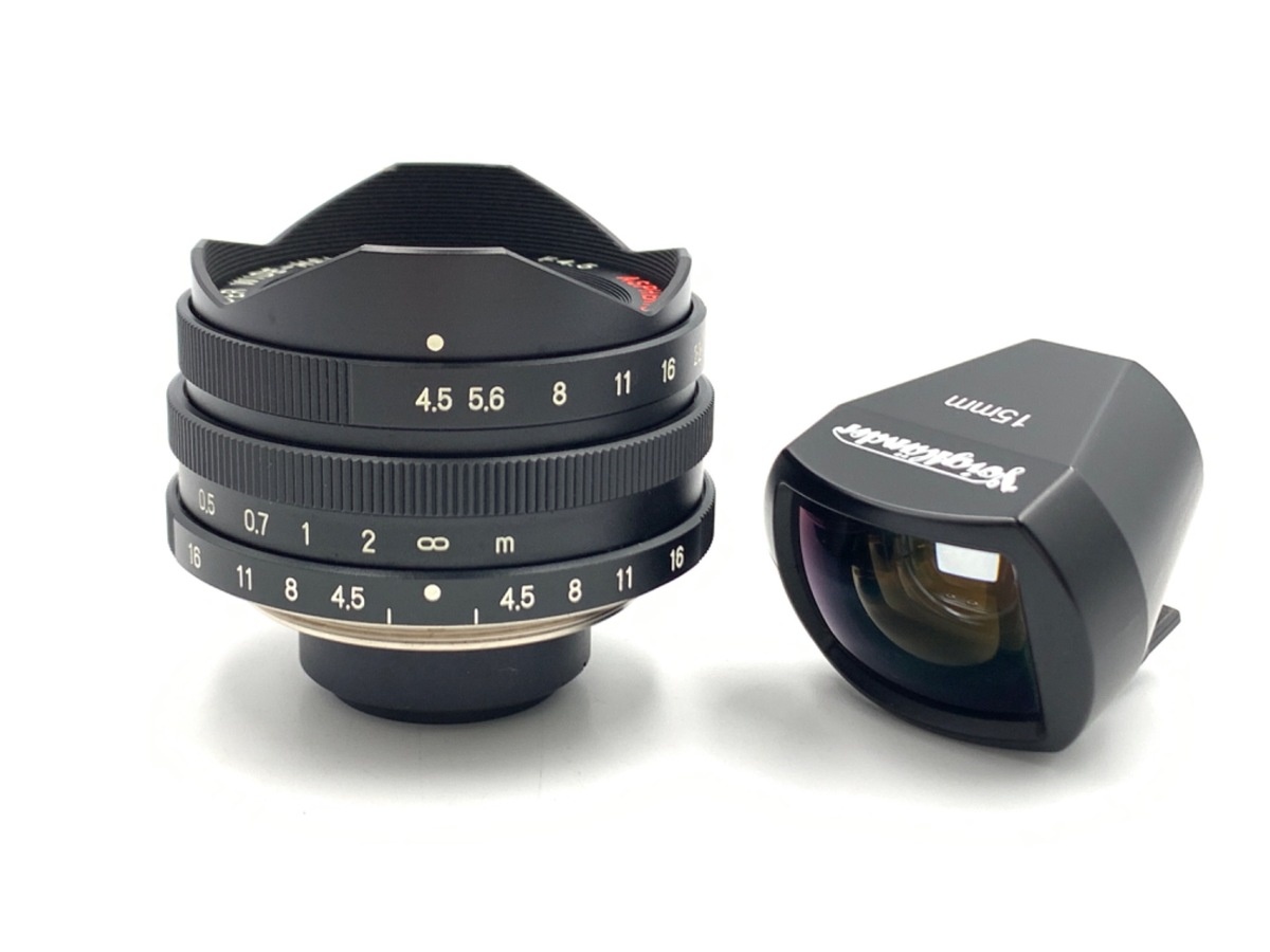 フォクトレンダー スーパーワイドヘリア 15mm F4.5 Aspherical ブラック