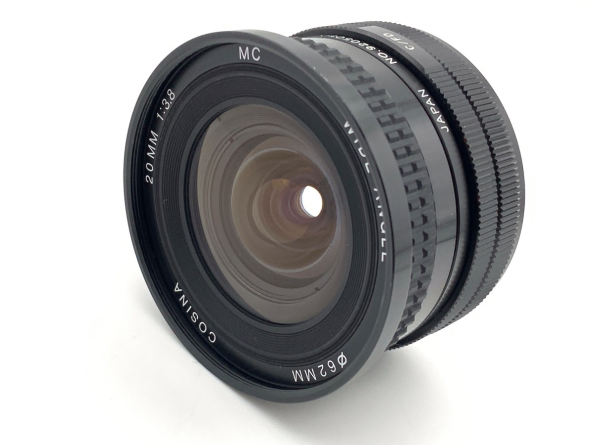 コシナ MF 20mm F3.8 MC Macro