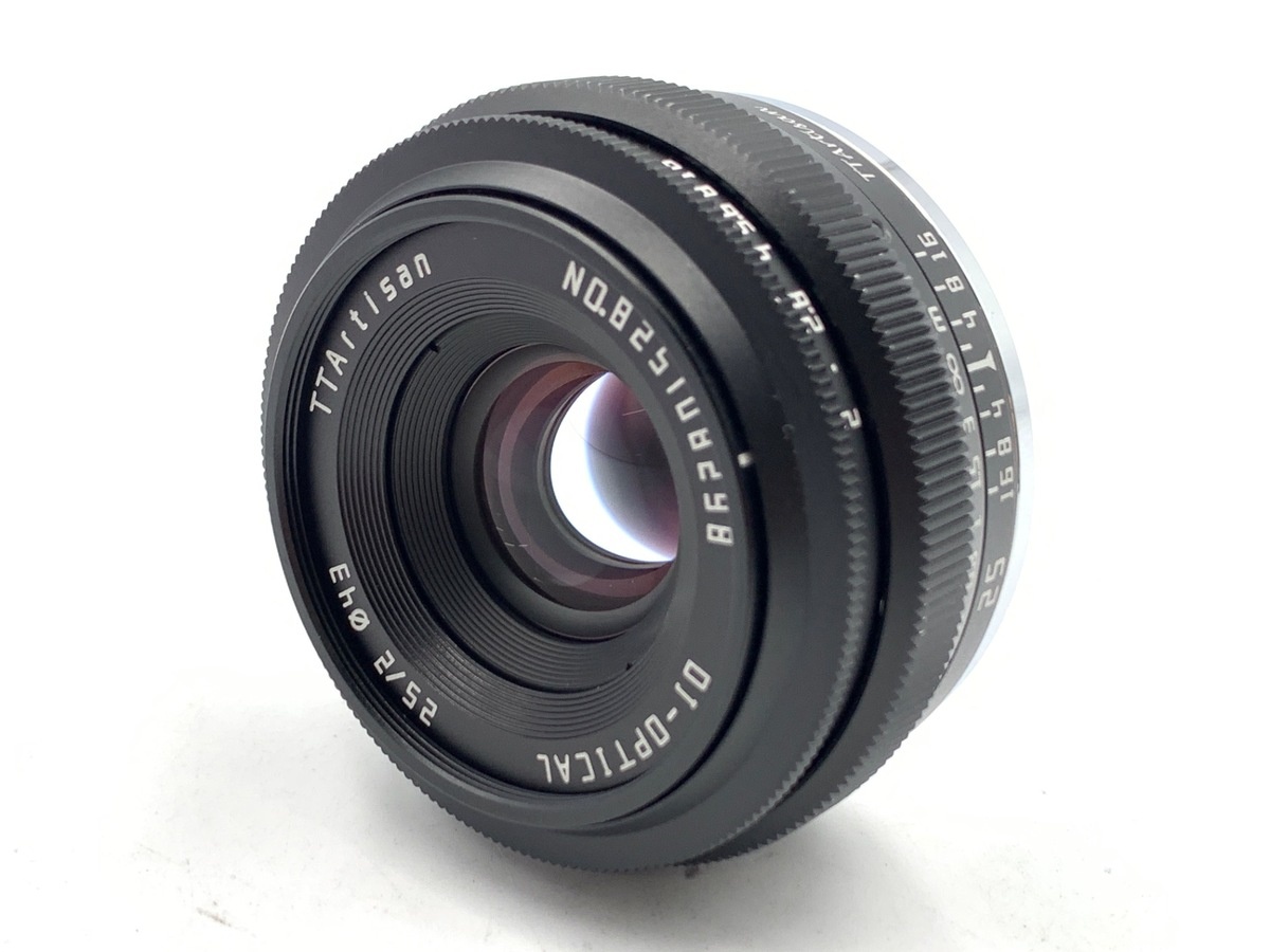 銘匠光学 TTArtisan 25mm f/2 C フジフイルムX用 ブラック