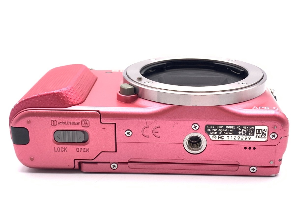 ソニー α NEX-3N ボディ ピンク