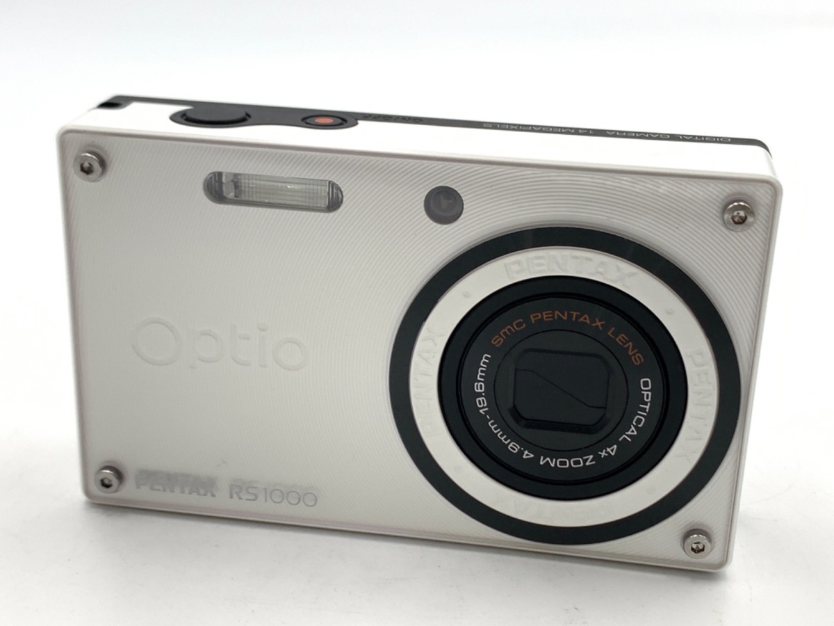 ペンタックス Optio RS1000 パールホワイト