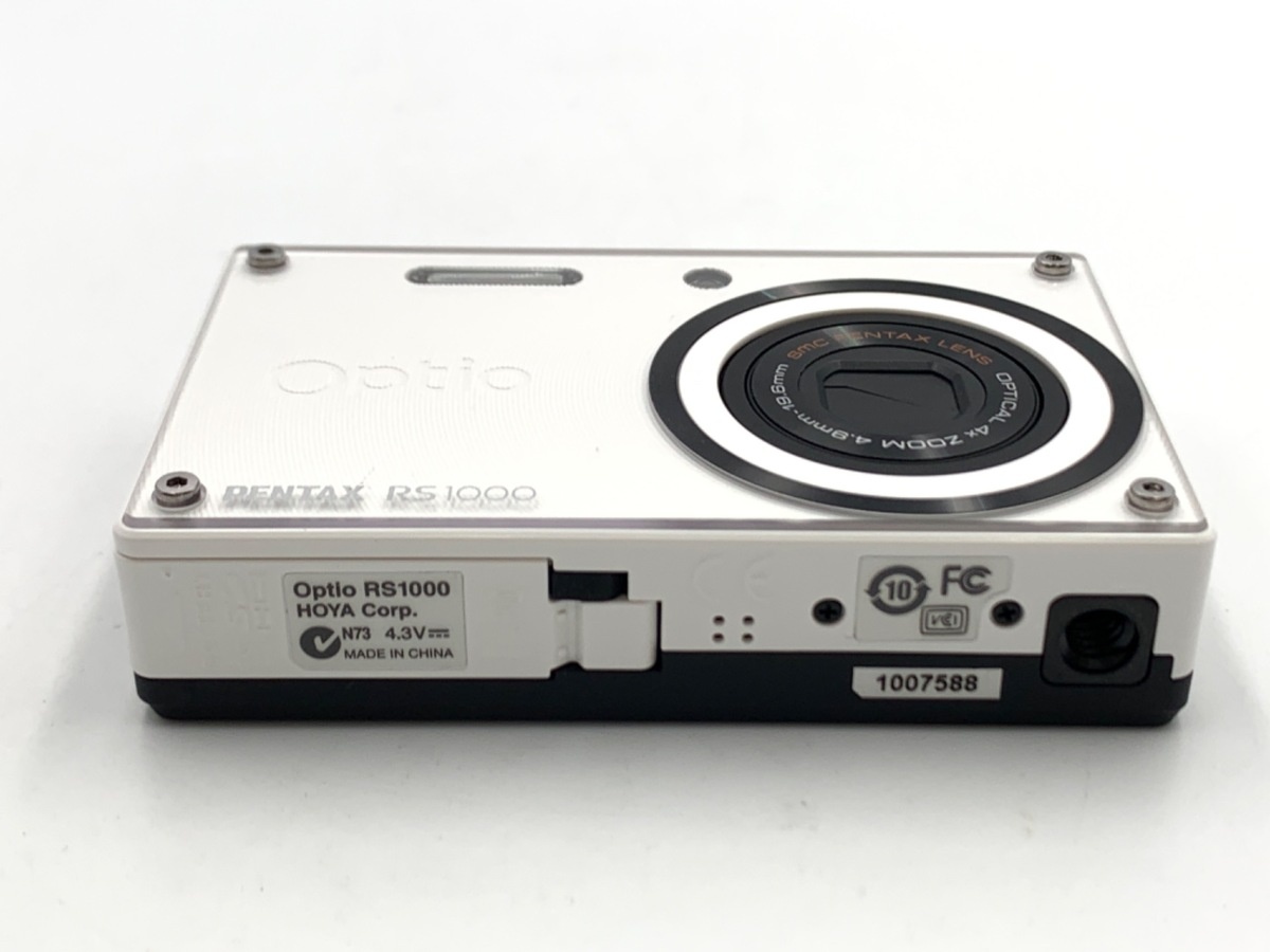 ペンタックス Optio RS1000 パールホワイト
