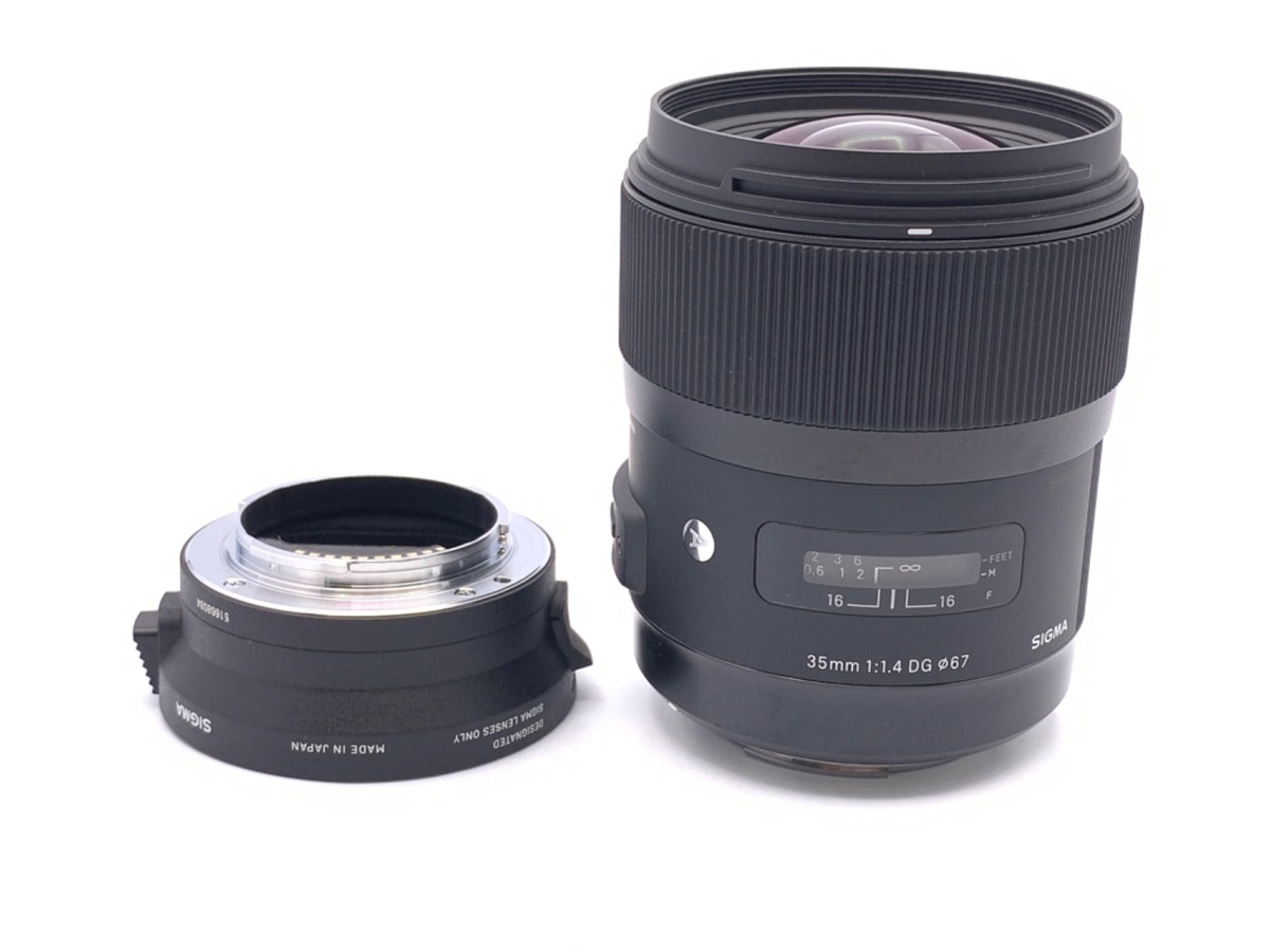 シグマ 35mm F1.4 DG HSM + マウントコンバーター MC-11 キット キヤノン用 [レンズ側：キヤノンEF ボディ側：ソニーE]