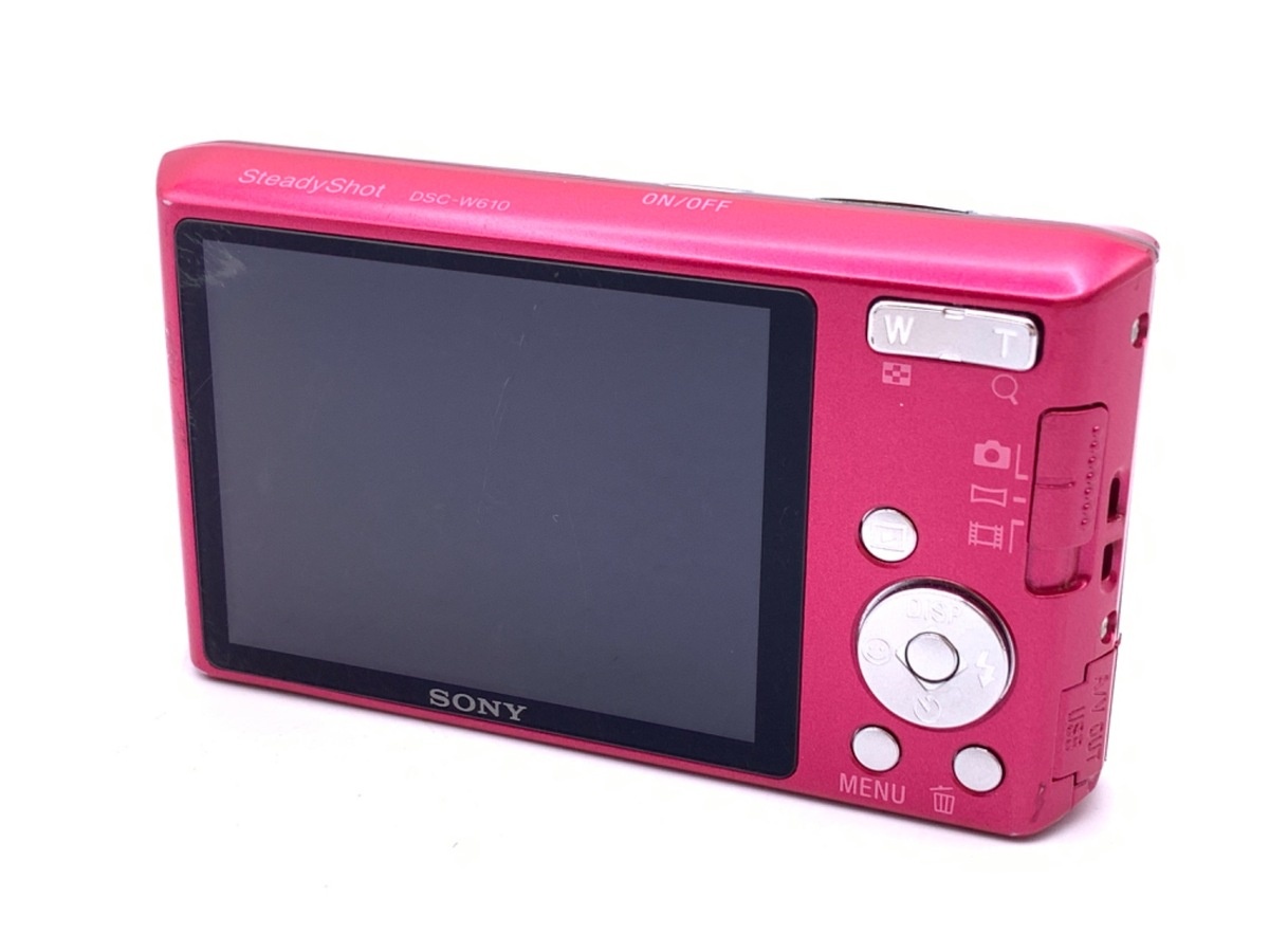 ソニー Cyber-shot DSC-W610 ピンク