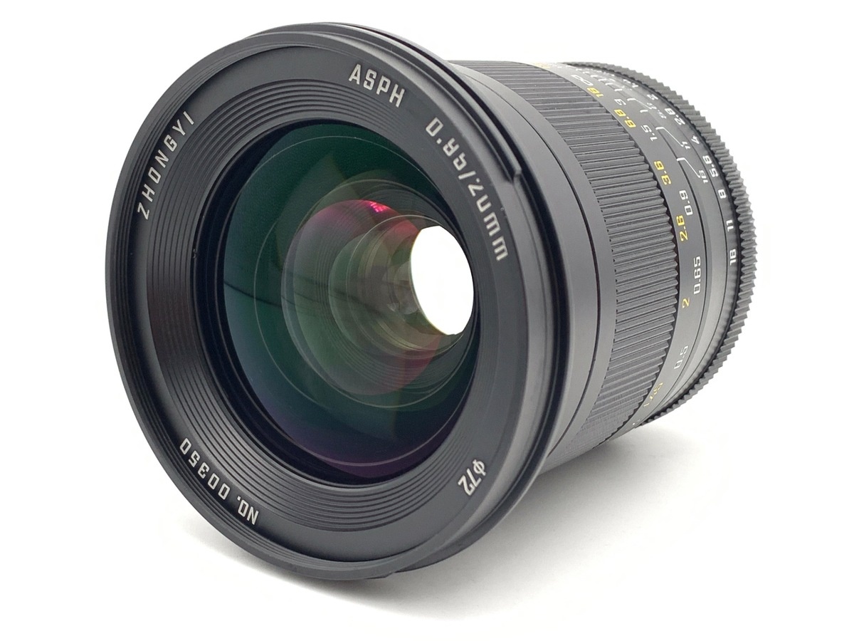 中一光学 SPEEDMASTER 20mm F0.95 フジフイルムX用 ブラック