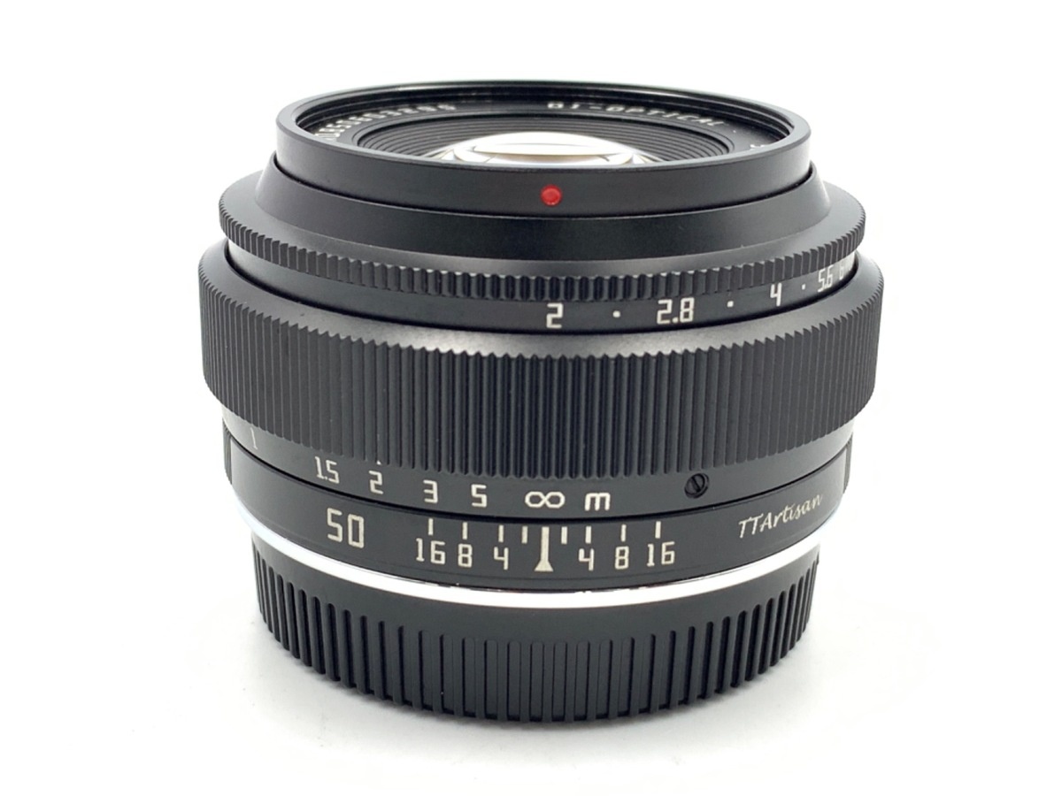 銘匠光学 TTArtisan 50mm f/2 マイクロフォーサーズ用 ブラック