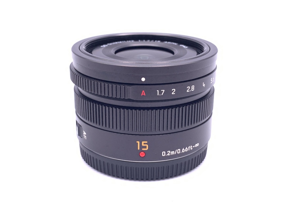 パナソニック LEICA DG SUMMILUX 15mm/F1.7 ASPH. [H-X015] ブラック