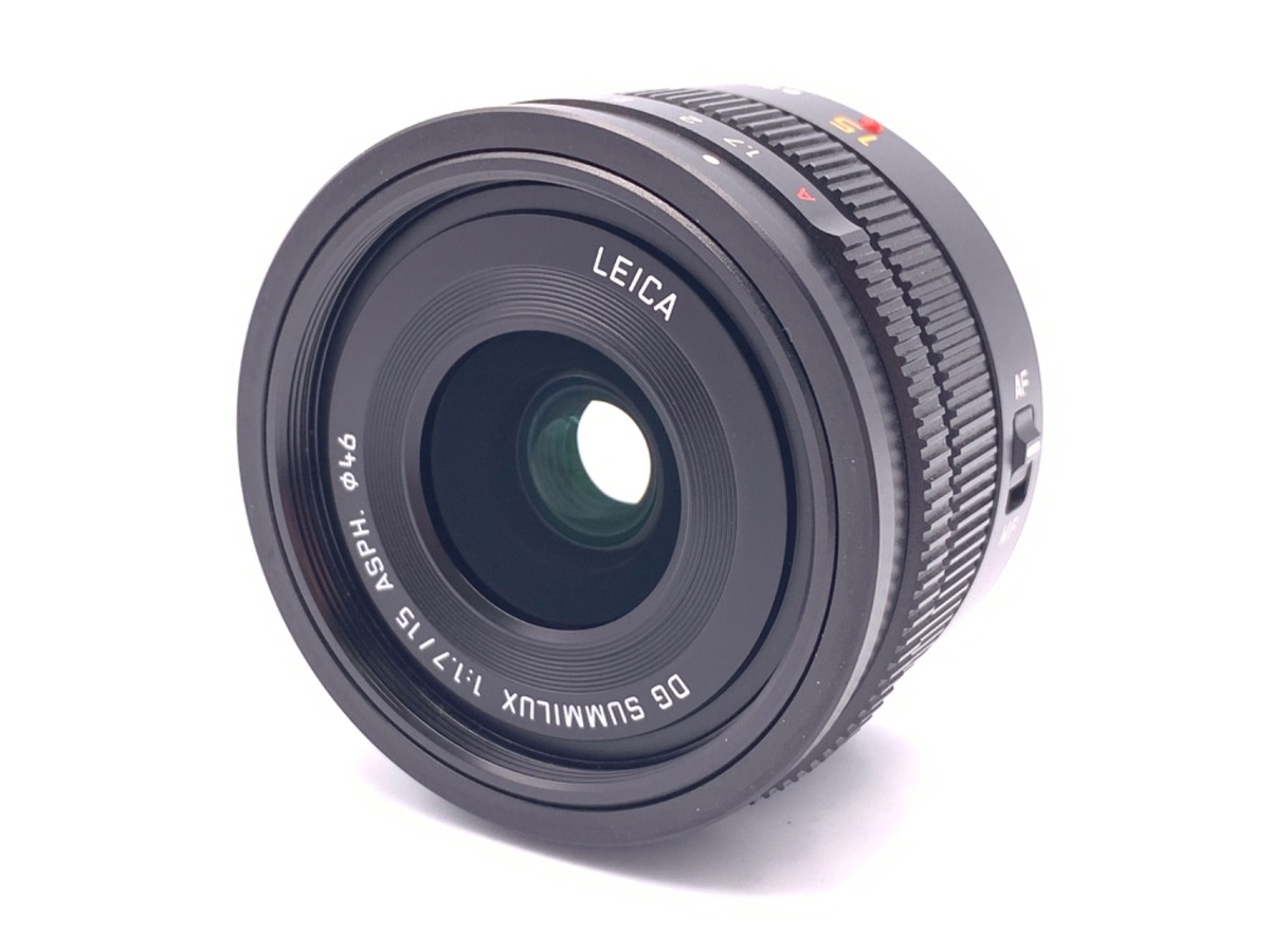 パナソニック LEICA DG SUMMILUX 15mm/F1.7 ASPH. [H-X015] ブラック