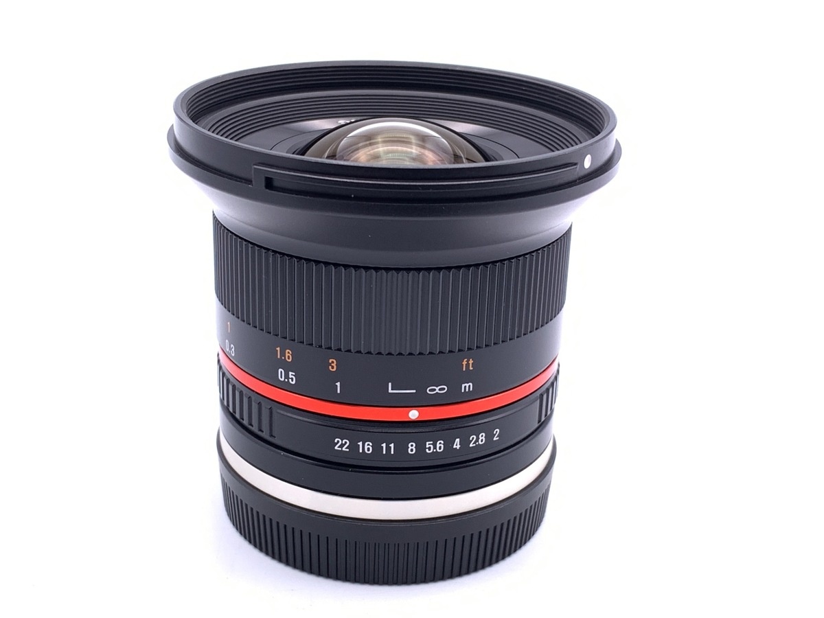 サムヤン 12mm F2.0 NCS CS キヤノンM ブラック