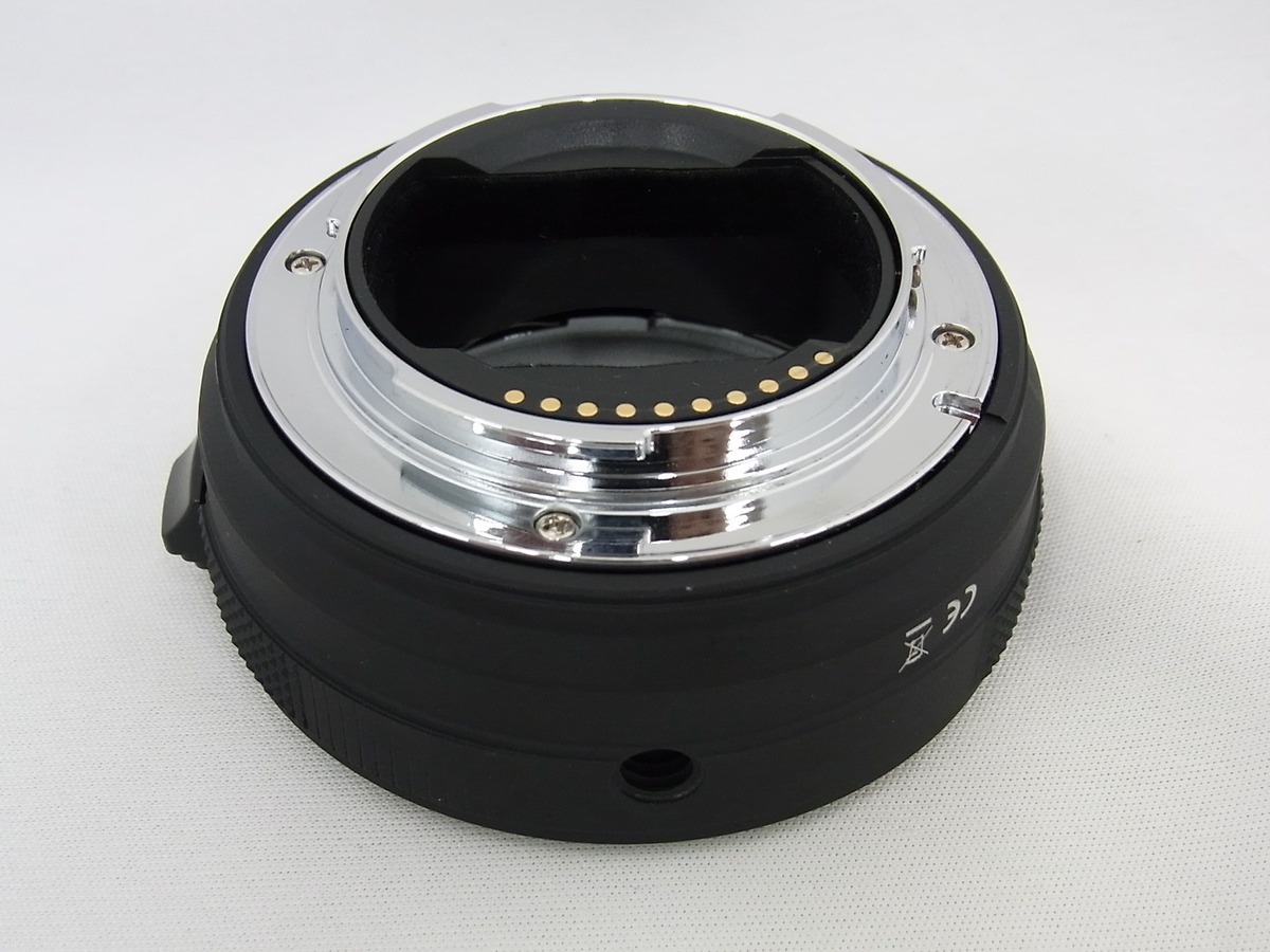 Commlite CM-EF-E HS 電子マウントアダプター [レンズ側：キヤノンEF ボディ側：ソニーE]