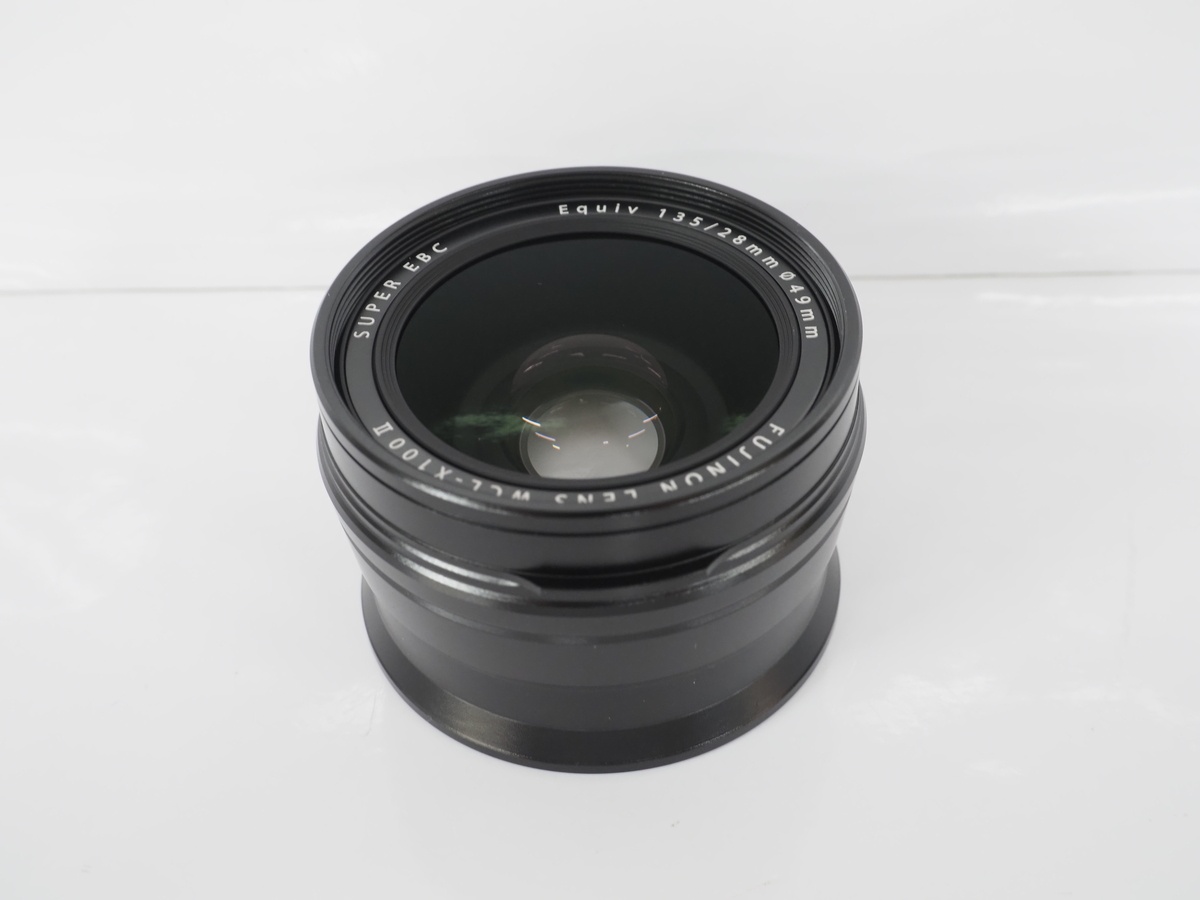 フジフイルム ワイドコンバージョンレンズ WCL-X100B II ブラック