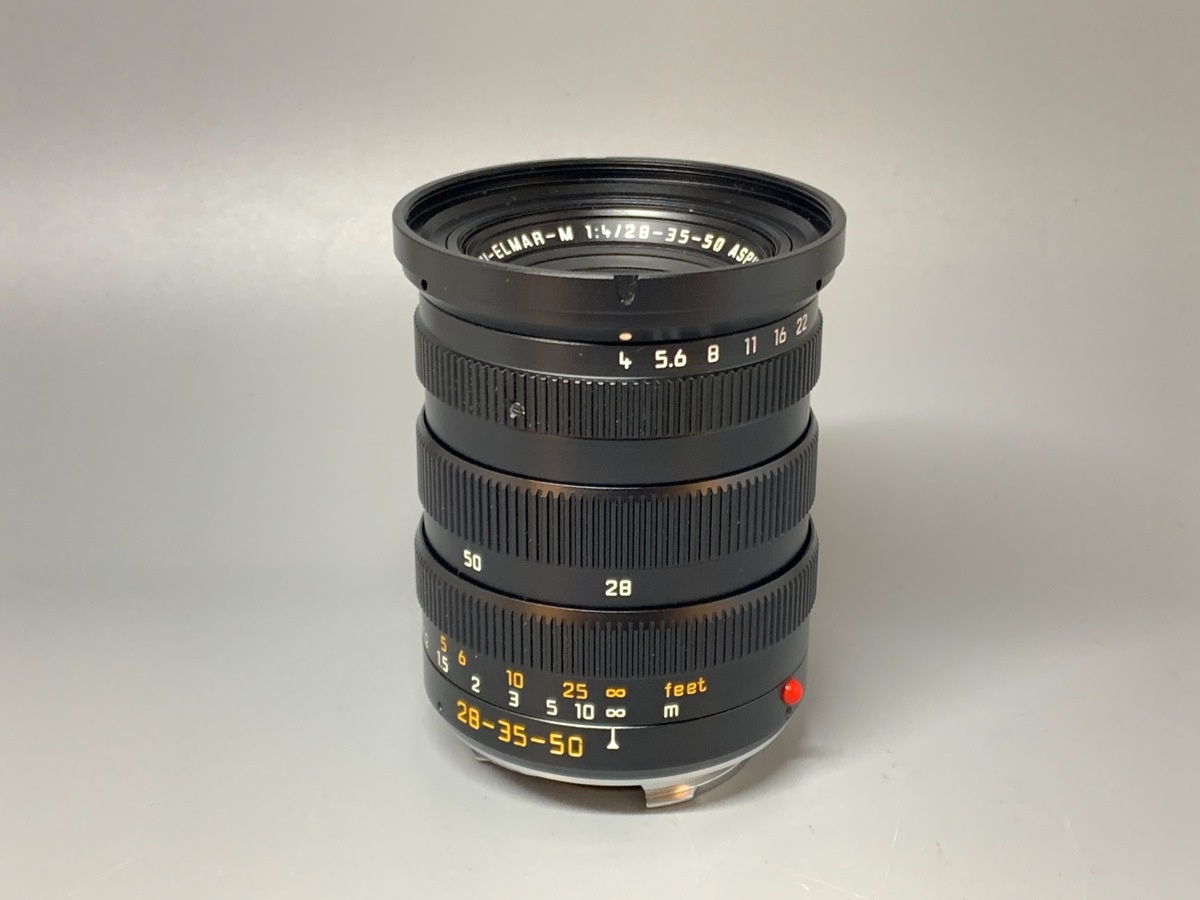 ライカ トリエルマーM28・35・50mm F4 ASPH ブラック E55