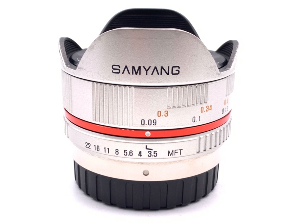 サムヤン 7.5mm F3.5 FISH-EYE マイクロフォーサーズ シルバー