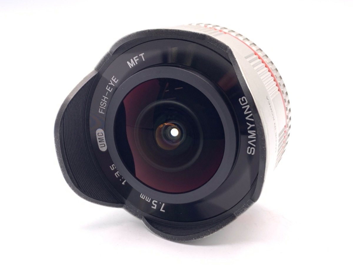 サムヤン 7.5mm F3.5 FISH-EYE マイクロフォーサーズ シルバー