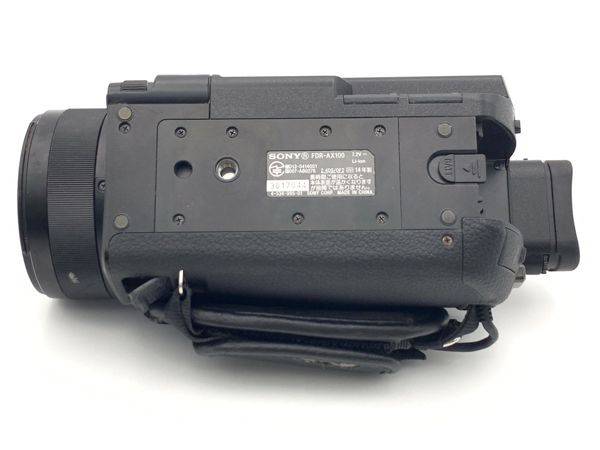 ソニー デジタル4Kビデオカメラレコーダー FDR-AX100 ブラック