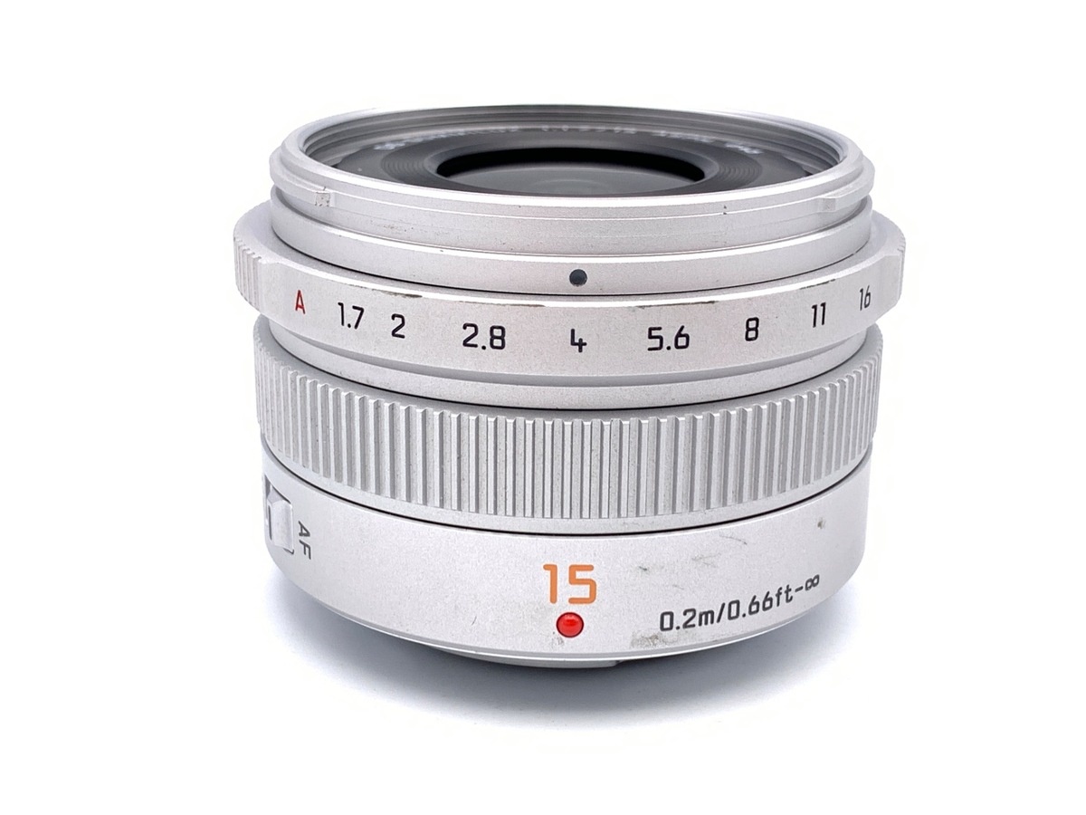 パナソニック LEICA DG SUMMILUX 15mm/F1.7 ASPH. [H-X015] シルバー