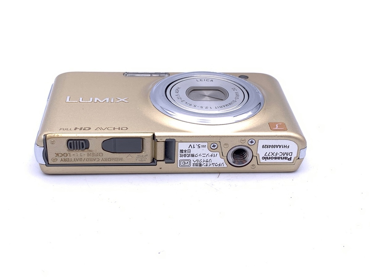 パナソニック LUMIX DMC-FX77 レオパードゴールド