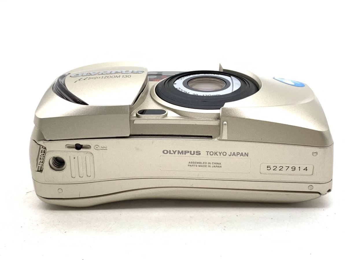 オリンパス μZOOM 130 （ミューズーム130 / μ[mju:] ZOOM130）シャンパンゴールド