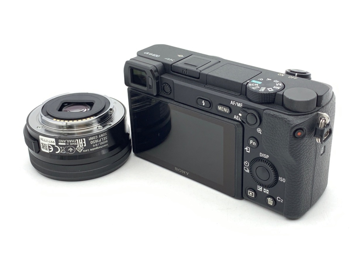 ソニー α6400 パワーズームレンズキット ブラック [ILCE-6400L B]