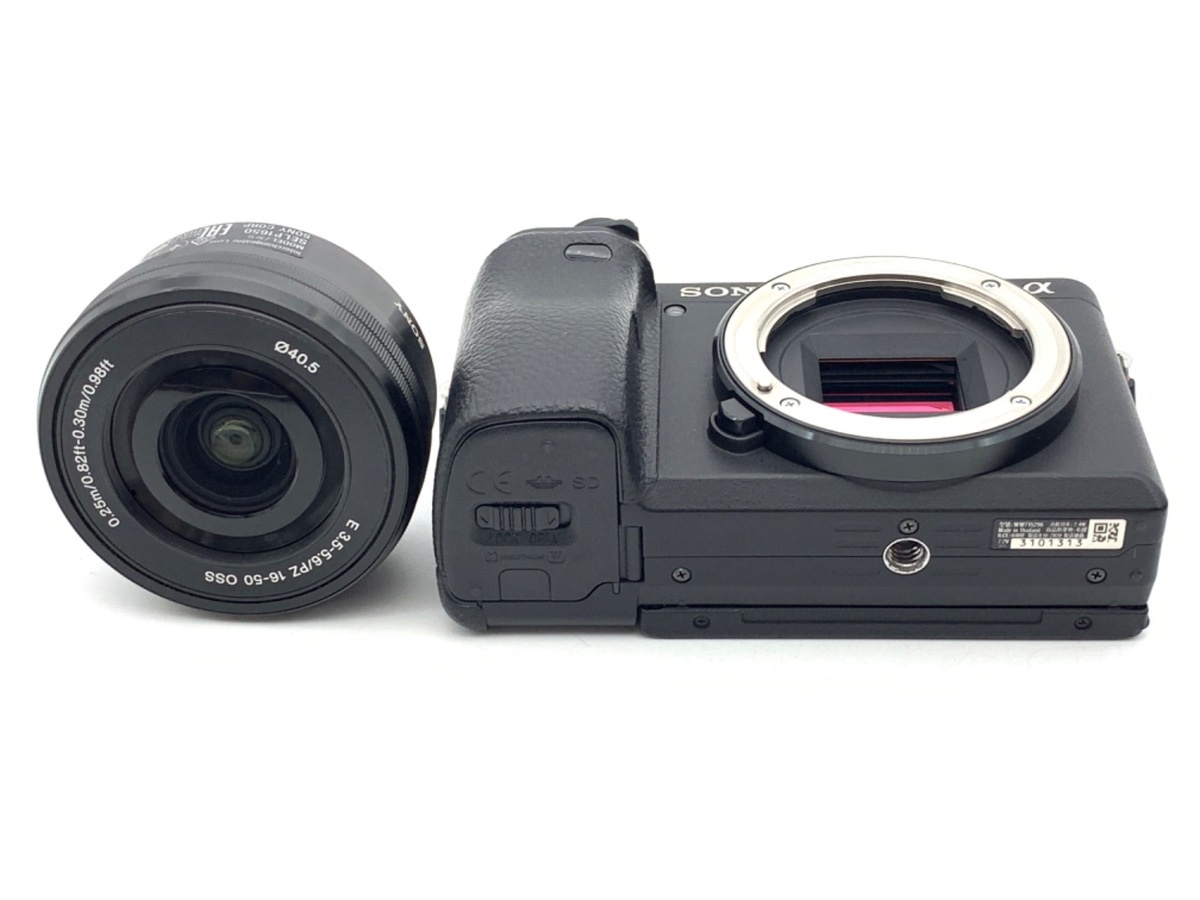 ソニー α6400 パワーズームレンズキット ブラック [ILCE-6400L B]