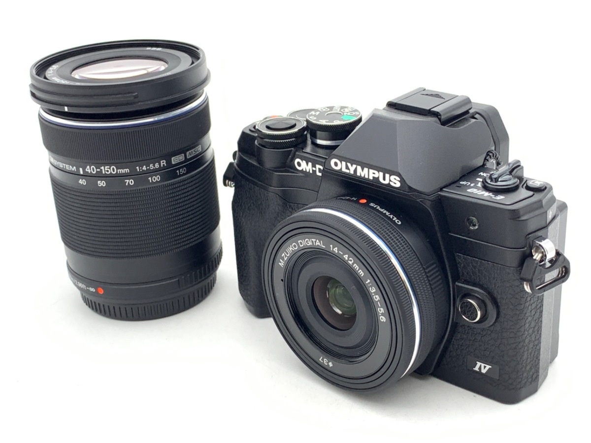 オリンパス OM-D E-M10 MarkIV EZダブルズームキット ブラック