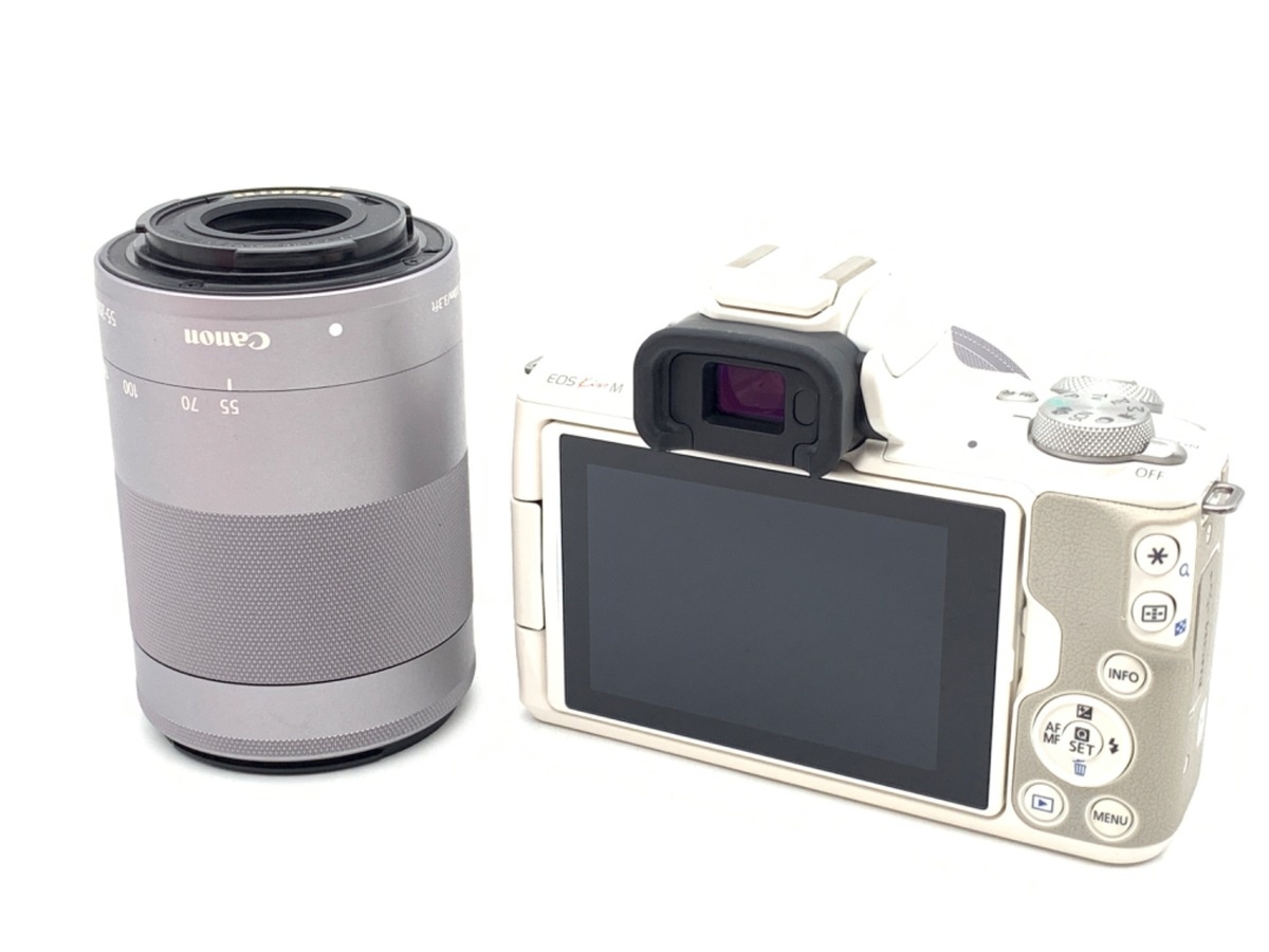 キヤノン EOS Kiss M ダブルズームキット ホワイト