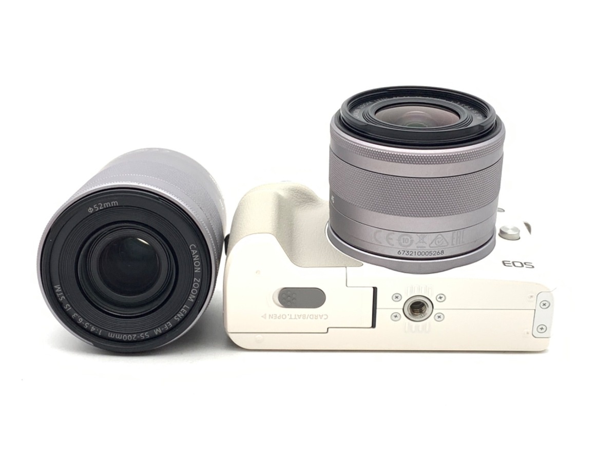 キヤノン EOS Kiss M ダブルズームキット ホワイト