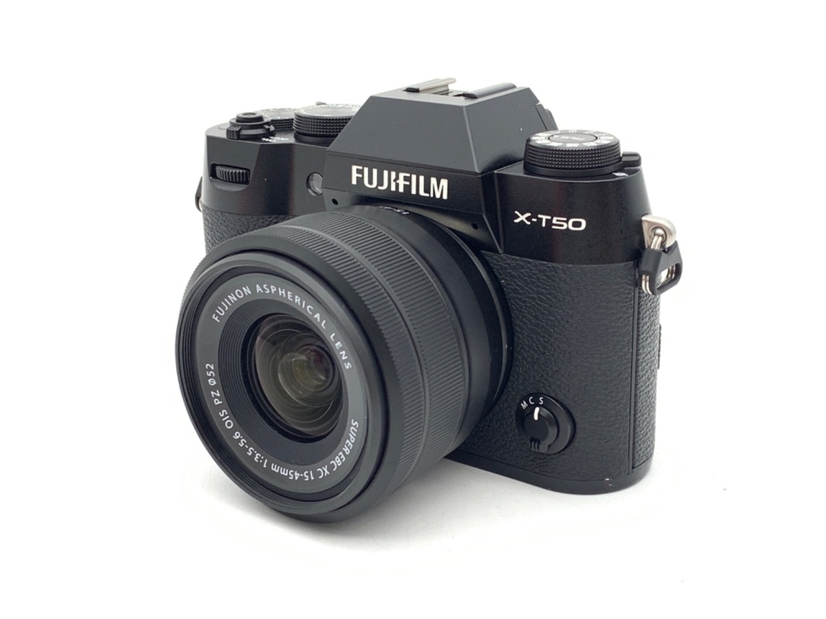 フジフイルム X-T50 XC15-45mmレンズキット ブラック