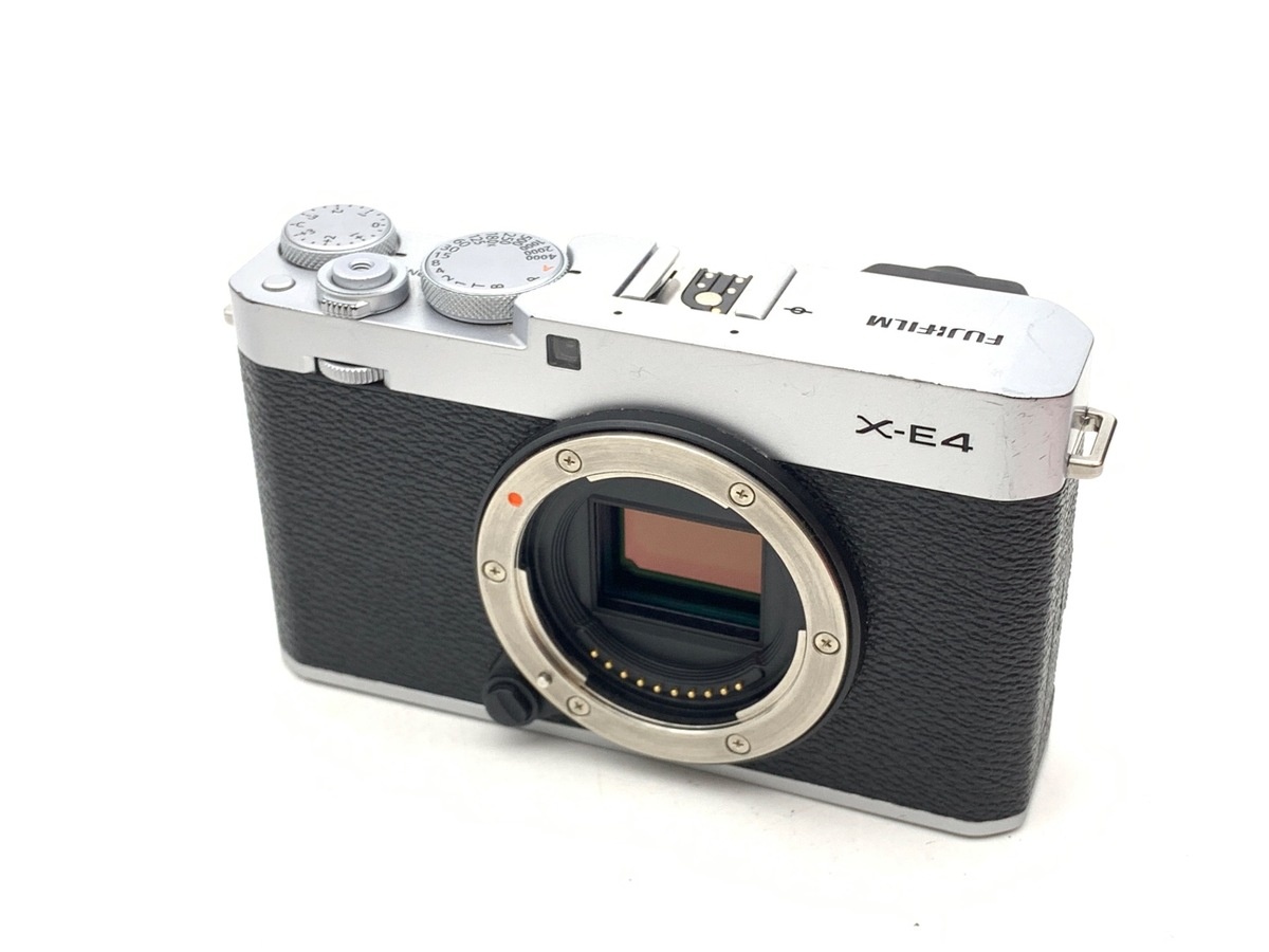 フジフイルム X-E4 ボディ シルバー