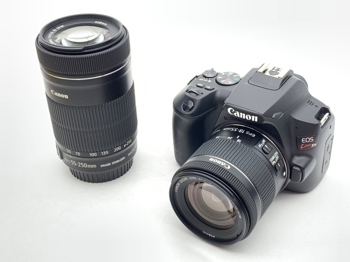 キヤノン EOS Kiss X10 ダブルズームキット ブラック