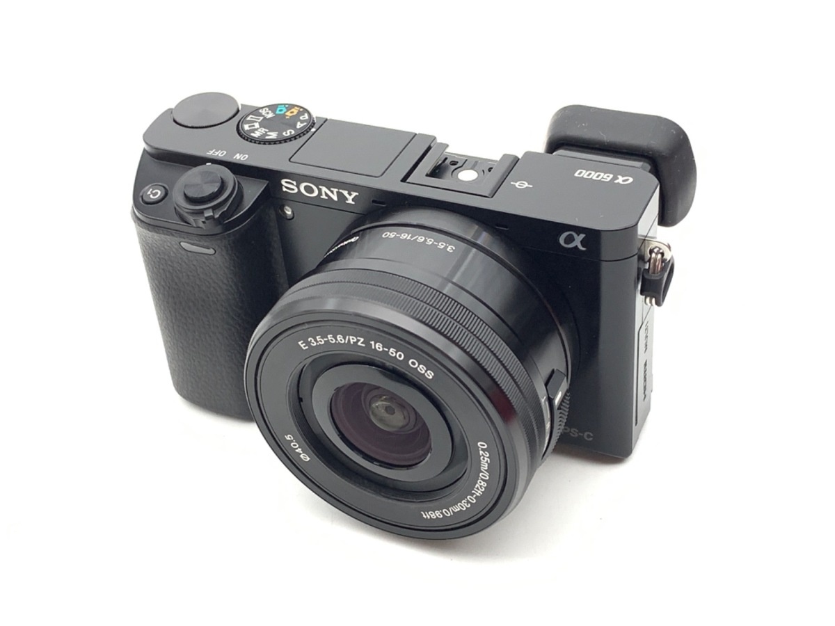 ソニー α6000 パワーズームレンズキット ブラック [ILCE-6000L B]