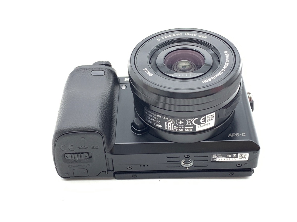 ソニー α6000 パワーズームレンズキット ブラック [ILCE-6000L B]