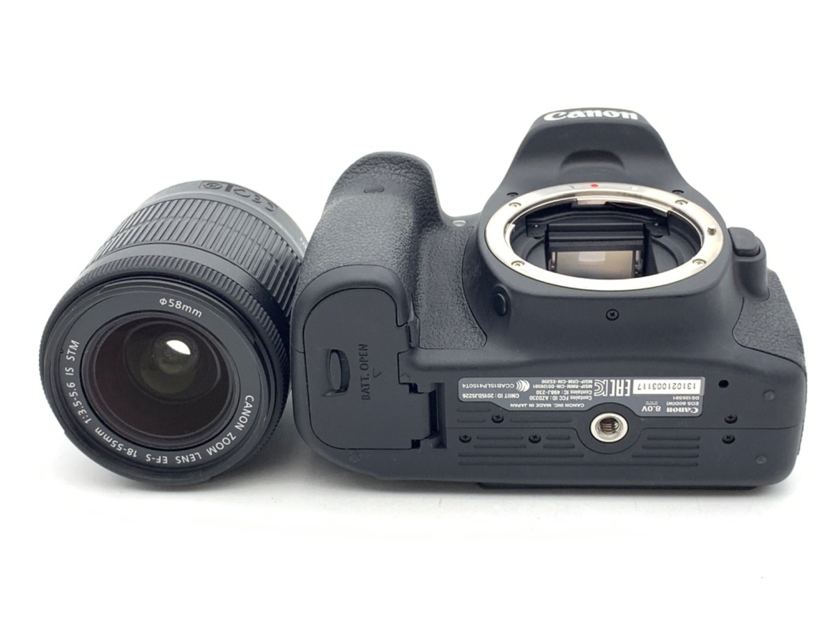 キヤノン EOS 80D EF-S18-55 IS STM レンズキット